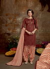Vastu Kiara Patiyala Regular Wear Wholesale Cotton Dress Material Catalog
